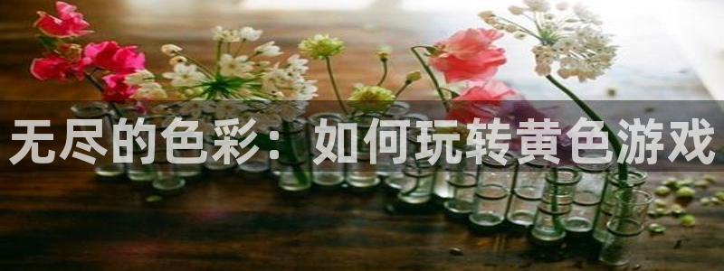 杏盛平台测速：无尽的色彩：如何玩转黄色游戏