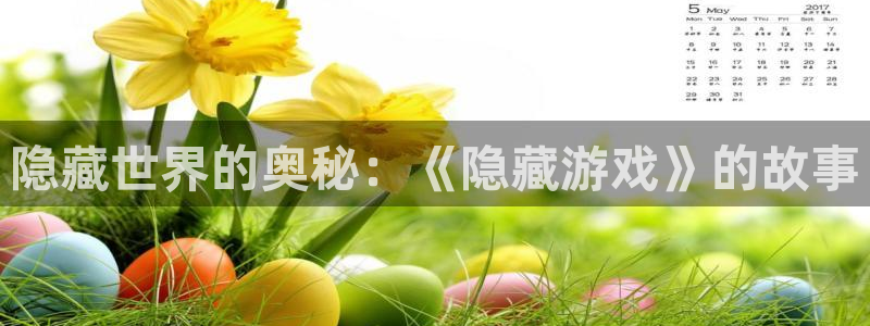 杏盛平台注册：隐藏世界的奥秘：《隐藏游戏》的故事